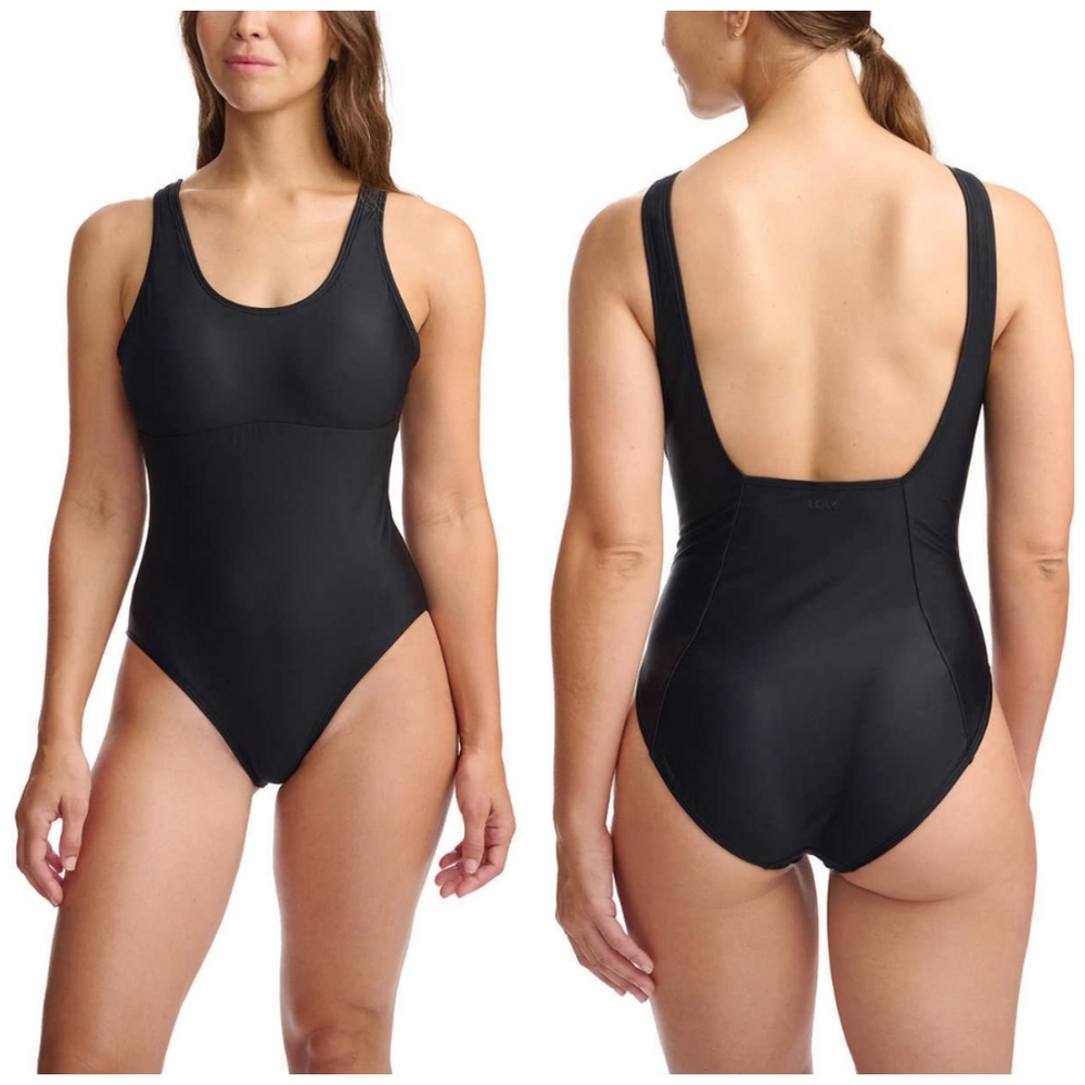 Lole Black Women's One Piece Swimsuit Size 16 New with tags